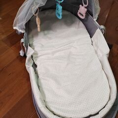 ベビー用品⑥　ポータブル　ベビーベッド　（未使用）の画像