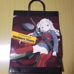島田フミカネ　イラストバッグ(紙袋)　1000円