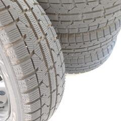 スタッドレスタイヤ　2ヶ月使用　165/65R14 ４本　スズキソリオの画像