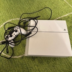 PS4本体 白の画像