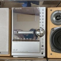 ジャンク品     KENWOOD  　オーディオコンポ