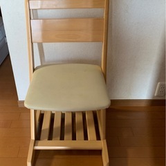 子供用イス　勉強机に最適の画像
