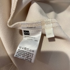 ＧＵのシャツワンピースの画像