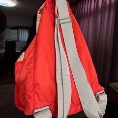 Roxy オレンジリュック　希少性のある色合い サイズは写真を参考にの画像