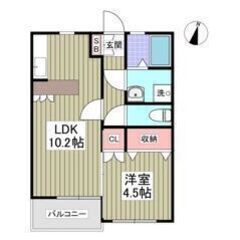 💚💛初期費用5万円パック＆フリーレント1ヶ月付き💛💚バストイレ別...