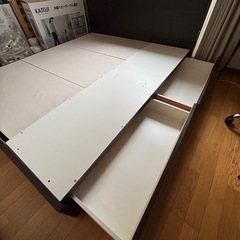 ※受け渡しする方が決まりました※ニトリ　ベッドフレーム　クイーンの画像
