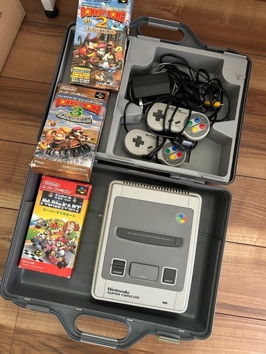 スーパーファミコン　3つソフト付き　動作確認済み