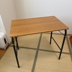 無印良品　折りたたみ机