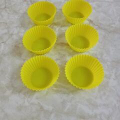 🍒無料🍒　お弁当用シリコンカップ　黄色６個