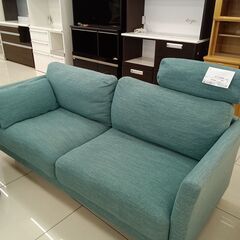 ★ジモティ割あり★  ソファ ブルー H80×D77×W176 ...