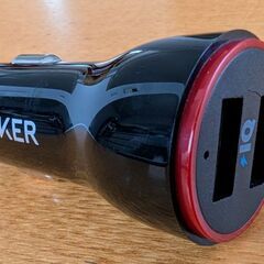 USB2ポートカーチャージャー