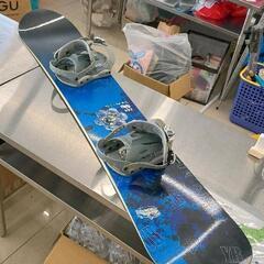 0426-275 イエローバス スノーボード板 靴付き