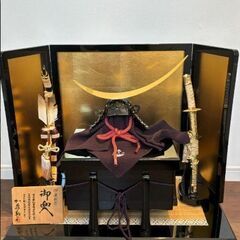 五月人形 武士の兜と刀