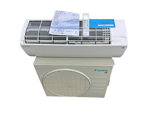 引取限定 DAIKIN F223ATES-W 6畳用 2023年製 Oc007 - エアコン