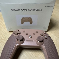 スリーコインズ Switch用 コントローラー ブラウン