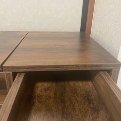 昇降式テーブル ローテーブルの画像