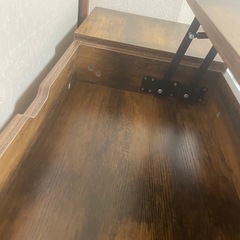 昇降式テーブル ローテーブルの画像