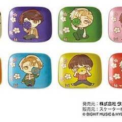 【新品在庫処分】BTS タイニータンメラミン ミニ プレート 8枚セット TinyTAN SET1045-Aの画像