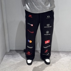 BALENCIAGA Unisex Top League Baggy Sweatpants in Cotton-fleeceの画像