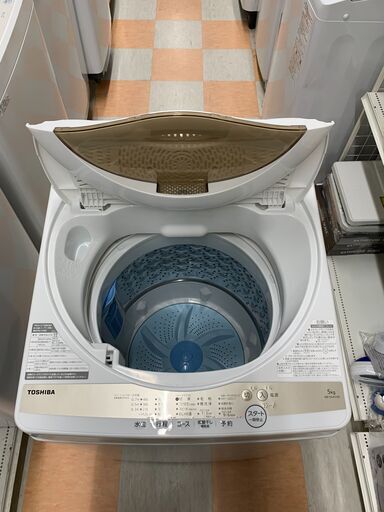 ☆ジモティ割引あり☆洗濯機 東芝 AW-5GA1 2022年製 ※当店6ヶ月