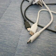 マイクロB　USB　3本の画像
