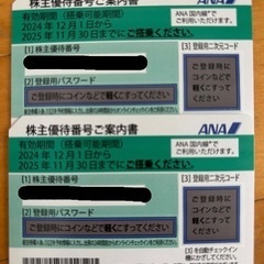 ANA株主優待券