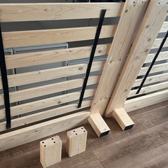 すのこベッド　シングル2つの画像