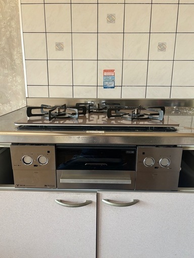 決まりました　リンナイガラストップガスレンジ