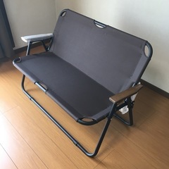 ［未使用に近い］折りたたみチェア　アウトドアチェア　キャンプ　ベンチの画像