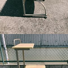 ☆お値下げJM19785K)パソコン台<幅：約60cm 奥行：約52cm 高さ：約70cm> 中古品【取りに来られる方限定】の画像