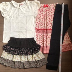 ① used ブランド 120 女の子 春夏 子ども服 セットの画像