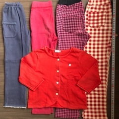 ① used ブランド 120 女の子 春夏 子ども服 セットの画像