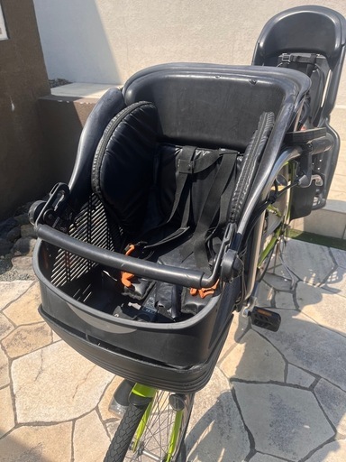 充電池少し難あり_チャイルドシート付き　電動アシスト自転車