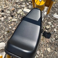 美品！無印良品　三輪車　イエローの画像