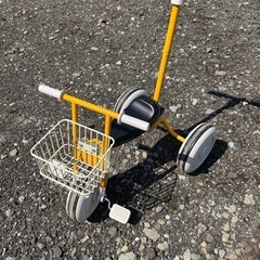 美品！無印良品　三輪車　イエロー
