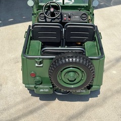 コストコ　ミリタリーカー　電動ミニカー　希少の画像