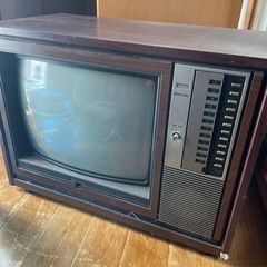 レトロなテレビ