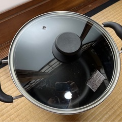 ガス火用 鍋 ニトリ 26cmの画像