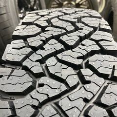 新サイズ！BFグッドリッチ KO3 LT 195/80R15 107S 新品タイヤ4本セット！2025年製造！ホワイトレター ハイエース、キャラバン、車検対応！の画像