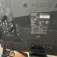 【7月末までの価格】SHARP 液晶テレビ 2009年式の画像