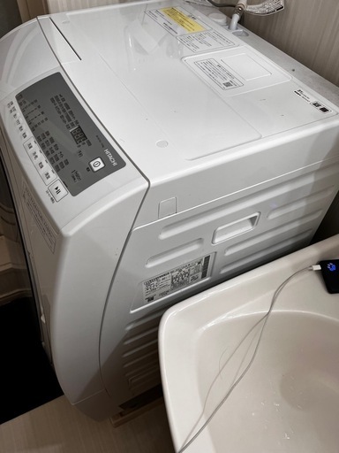 HITACHI　ドラム式洗濯機　BD-SG110JL　2023年製