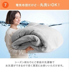 【定価11990円】電気毛布　セミダブル　　タンスのゲン　の画像