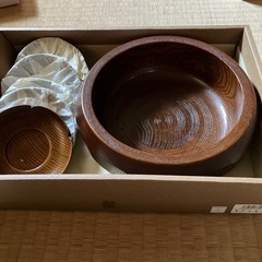 天然木漆塗装茶器セット