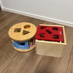 赤ちゃん 型はめおもちゃ(決まりました)の画像