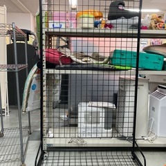 メタルラック 黒 中古 リサイクルショップ宮崎屋住吉店 25.4.26