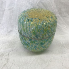 波留 金緑ちらし 棗 章造　＊箱ありの画像