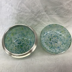 波留 金緑ちらし 棗 章造　＊箱ありの画像