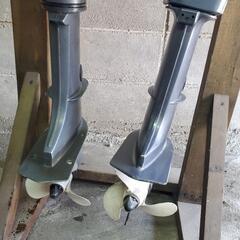 ヤマハ船外機S足 5ps＋3ps 2台セットの画像