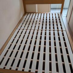 【今月29日まで】無印良品　セミダブルベッド
