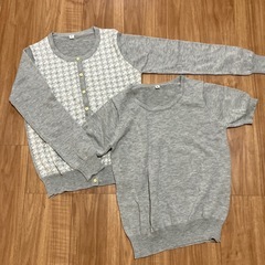 ニットアンサンブル　サイズMの画像